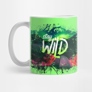 stay wild - campfire mountains aesthetic Mug